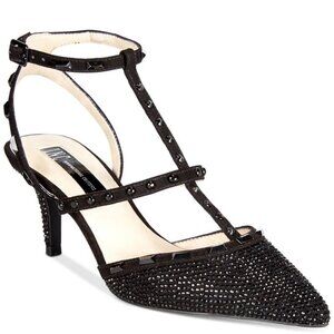 NIB INC Carma Pointed Toe Studded Heels 7.5
